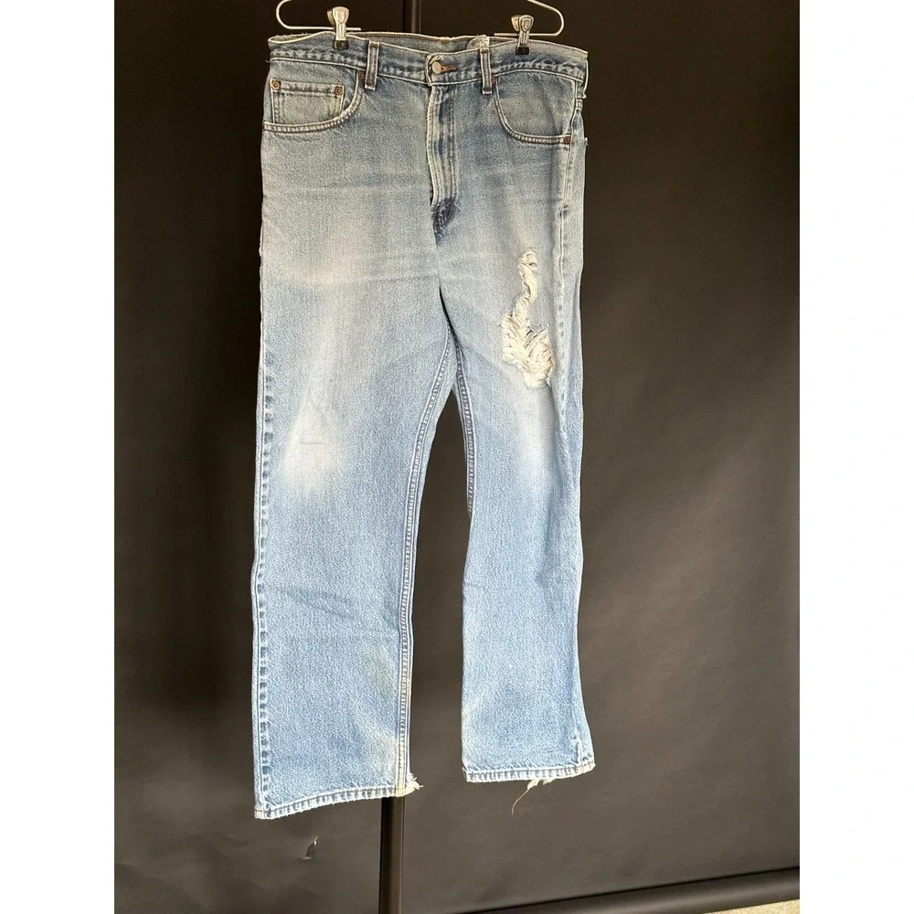 Levi's 505‎ Men Jeans 36/32 Vintage 2000's Distressed *Flaws Red Tab